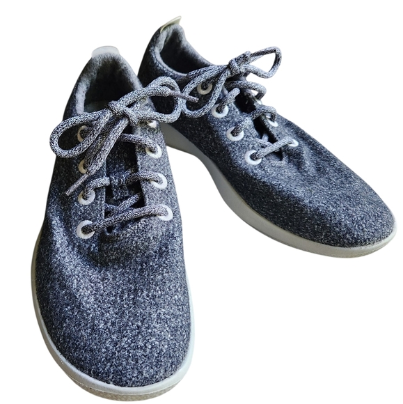 Allbirds WR Women's W10 Merino Wool Running Sneakers Washable Heathered Gray - Picture 1 of 9